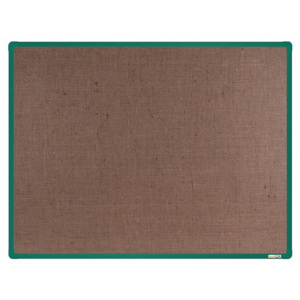 Textilní nástěnka 120x90 (AL rám zelený)