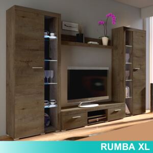 Obývací stěna Rumba XL - dub lefkas