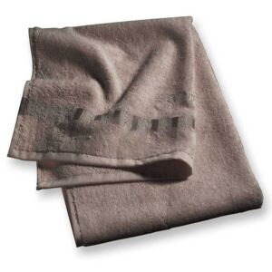 Luxusní froté ručník v hnědé barvě, Luxusní ručník, vyšívaný ručník, sada ručníků, Esprit - 30x50