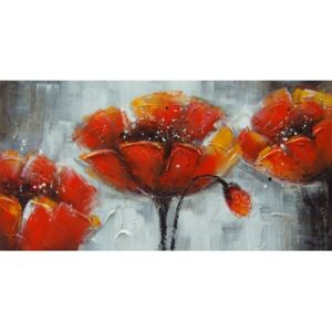 Obraz - Tři rudé květy