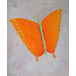 Obraz - Oranžový motýl