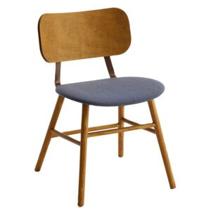 CANTARUTTI - Židle VICKY s čalouněným sedákem