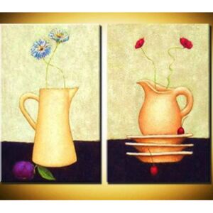 Obrazový set - Vázy