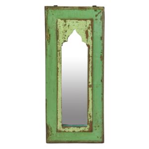 Sanu Babu Zrcadlo v rámu z teakového dřeva, 22x3x49cm (5J)