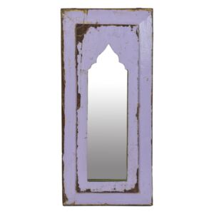 Sanu Babu Zrcadlo v rámu z teakového dřeva, 24x3x51cm