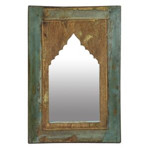 Sanu Babu Zrcadlo v rámu z teakového dřeva, 35x3x52cm