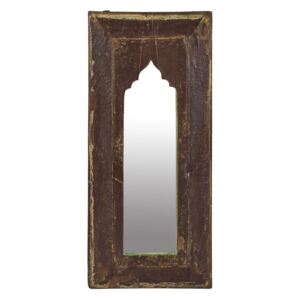 Sanu Babu Zrcadlo v rámu z teakového dřeva, 28x3x62cm (6D)