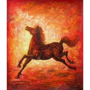 Obraz - Skákající kůň