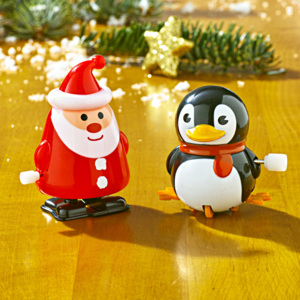 Magnet 3Pagen Natahovací figurka Vánoční mužík tučňák výška 8,5cm