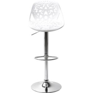 KARE DESIGN Barová stolička Ornament White