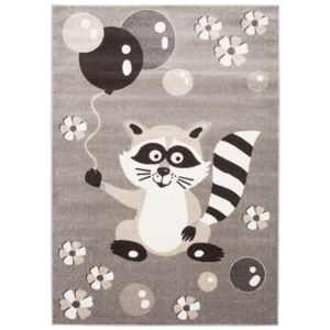 Dětský kusový koberec Lemur béžový, Velikosti 80x150cm