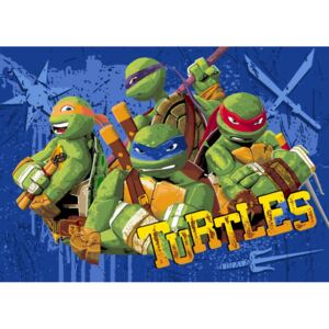 Dětský koberec Turtles Želvy Ninjas 03 Tough Turtles
