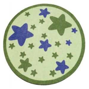Dětský kusový koberec Deko 101945 | zelený Typ: 100x100 cm