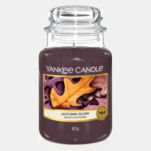 Svíčka Yankee Candle Autumn Glow velká fialová