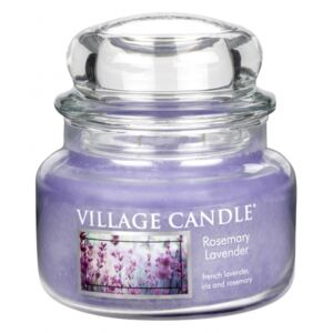 Vonná svíčka ve skle Rozmarýn a levandule-Rosemary Lavender, 11oz