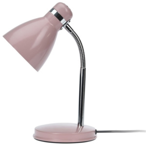 Stolní lampa Cassino růžová, 34 cm