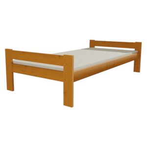 Dřevěná postel VMK 6C 80x200 borovice masiv - olše