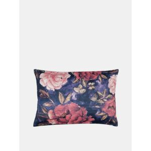 Clayre & Eef modro-růžový dekorativní polštář 35x50
