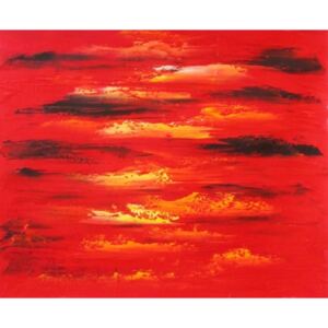Obraz - Rudé mraky
