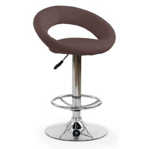 Barová židle H-15 (tmavě hnědá)