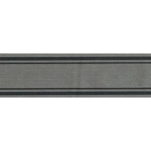 Samolepící bordura šedá, rozměr 5 m x 3 cm, IMPOL TRADE 30014