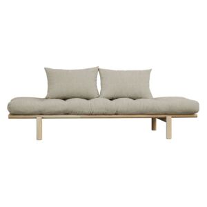 KARUP DESIGN Pohovka Pace Daybed Clear lacquered/Linen, Vemzu