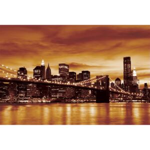 Fototapeta Brooklyn Bridge - New York papír 368 x 254 cm