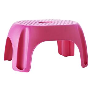 Ridder Premium Stolička do koupelny, růžová - v. 22 cm, š. 33 cm, hl. 24 cm A1102613