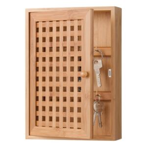 Věšák na klíče - bambusová skříňka, ZELLER