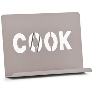 Držák na kuchařkou knížku, COOK, barva taupe, ZELLER