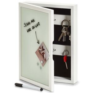 Skříňka na klíče, magnetická tabule, 22x5x30 cm, ZELLER