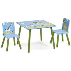 Dětský stolek SAFARI + 2 židličky, ZELLER
