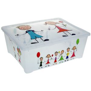 Box na hračky KIDS - kontejner s víkem