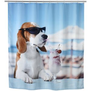 Sprchový závěs COOL DOG, textilní, 180x200 cm, WENKO