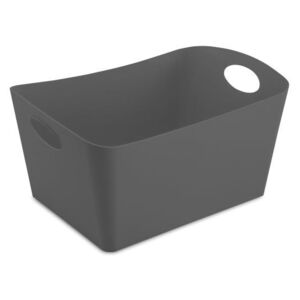 Škopek do koupelny BOXXX, kontejner, velikost L - barva černá, KOZIOL
