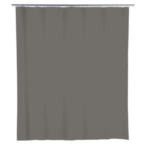 Sprchový závěs, PEVA, barva šedá, 180x200 cm, WENKO