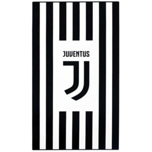 Osuška ručník FC Juventus: FOCO (70 x 140 cm) bílá bavlna