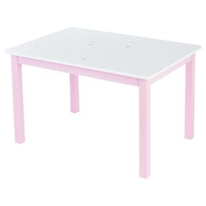 Stůl, dětský stůl, konferenční stolek, růžový stůl - 77 x 55 x 48