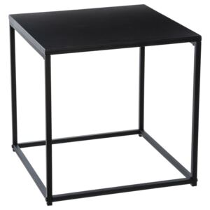 Balkonový stolek, skládací, barva černá, stolek kávový - 40×40×40 cm