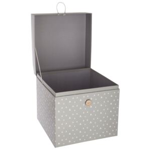 Box, krabička, krabice, kontejner pro uchovávání, dekorativní krabiceATOMIC HOME - 3 ks, barva šedá