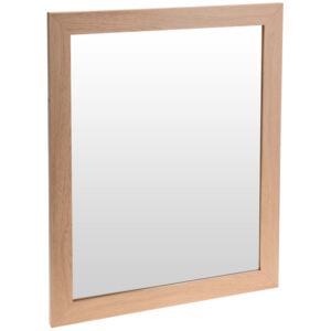 Nástěnné zrcadlo v dřevěném rámečku, 50 x 40 cm Home Styling Collection