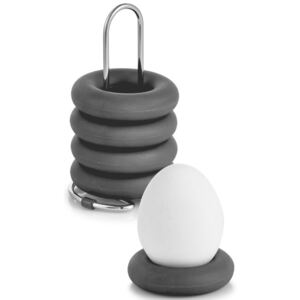 Silikonové držáky na vajíčka na kovovém podstavci - 4 ks, ZELLER