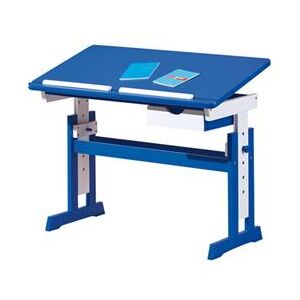 PACO psací stůl modro/bílý