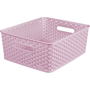CURVER 41153 Košíček box - M - růžový