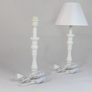 Casa de Engel Noha stolní lampy | 36cm | E27 | 2 barvy Barva: bílá