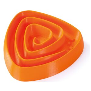 Edupet Miska proti hltání (21 cm, oranžová)