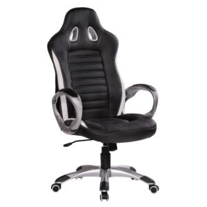 AMSTYLE Kancelářská židle Racer Sport (černá)