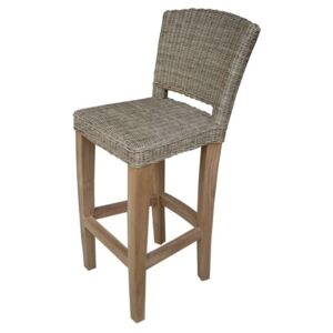 Barová židle DIMA slimit grey / bez polstru