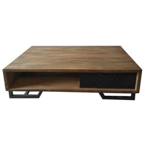 Dřevěný konferenční stolek z masivu Naomi
