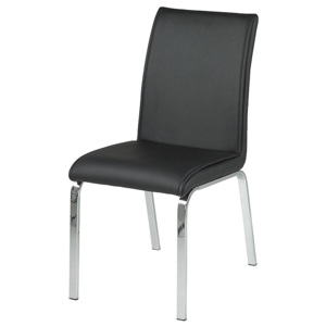 Jídelní židle Leona (SET 4 ks) černá